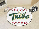 Round Area Rugs NCAA William & Mary Baseball Mat 27" diameter