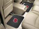 Rubber Floor Mats NCAA Wisconsin 2-pc Utility Car Mat 14"x17"