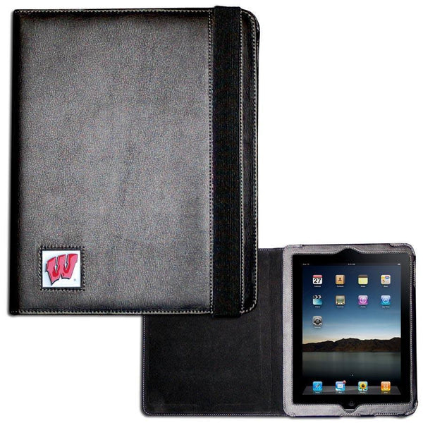 NCAA - Wisconsin Badgers iPad 2 Folio Case-Electronics Accessories,iPad Accessories,iPad 2 Covers,College iPad 2 Covers-JadeMoghul Inc.