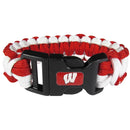 NCAA - Wisconsin Badgers Survivor Bracelet-Jewelry & Accessories,Bracelets,Survivor Bracelets,College Survivor Bracelets-JadeMoghul Inc.