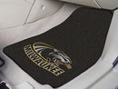 Weather Car Mats NCAA Wisconsin-Milwaukee 2-pc Carpeted Front Car Mats 17"x27"