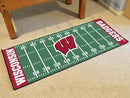 Kitchen Runner Rugs NCAA Wisconsin Runner Mat 30"x72"