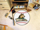 Round Area Rugs NCAA Wright State Baseball Mat 27" diameter