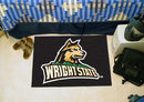 Indoor Outdoor Rugs NCAA Wright State Starter Rug 19"x30"