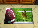 Custom Welcome Mats NCAA Wyoming Scraper Mat 19"x30" Ball