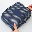 Neceser Zipper new Man Women Makeup bag Cosmetic bag beauty Case Make Up Organizer Toiletry bag kits Storage Travel Wash pouch-Navy blue stars-JadeMoghul Inc.