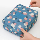 Neceser Zipper new Man Women Makeup bag Cosmetic bag beauty Case Make Up Organizer Toiletry bag kits Storage Travel Wash pouch-Sunflower blue-JadeMoghul Inc.