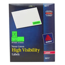 NEON GREEN LABELS 750CT 1X2-5/8IN-Supplies-JadeMoghul Inc.