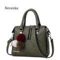 Nevenka Women Bag Network Casual Tote Evening Bags Brand Fashion Handbag Female Pu Leather Handbags Lady Bag Top-Handle Bags Sac-Army green-JadeMoghul Inc.