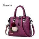Nevenka Women Bag Network Casual Tote Evening Bags Brand Fashion Handbag Female Pu Leather Handbags Lady Bag Top-Handle Bags Sac-purple-JadeMoghul Inc.