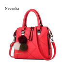 Nevenka Women Bag Network Casual Tote Evening Bags Brand Fashion Handbag Female Pu Leather Handbags Lady Bag Top-Handle Bags Sac-Red-JadeMoghul Inc.