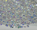 New 1440Pcs Micro Diamond DIY Nails Rhinestones Crystal Flat Back Non Hotfix Rhinestones stickers Need Glue Nail Art Decoration-AB-JadeMoghul Inc.