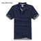 New 2017 Men's Brand Polo Shirt For Men Designer Polos Men Cotton Short Sleeve shirt Brands jerseys golftennis Free Shipping-navy blue Grey-XS-JadeMoghul Inc.