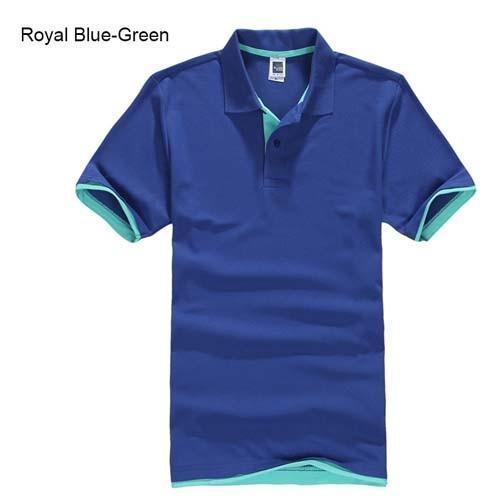 New 2017 Men's Brand Polo Shirt For Men Designer Polos Men Cotton Short Sleeve shirt Brands jerseys golftennis Free Shipping-royal blue Green-XS-JadeMoghul Inc.