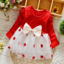 New 2017 Spring Baby Girl Cotton Dresses Sleeveless Beautiful Flower Baby Kids Clothing Free Shipping-see photo 9-9M-JadeMoghul Inc.
