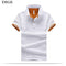 New 2018 Men's clothing New Men Polo Shirt Men Business & Casual Solid male Polo Shirt Short Sleeve breathable Polo Shirt B0255-Style 1-M-JadeMoghul Inc.