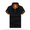 New 2018 Men's clothing New Men Polo Shirt Men Business & Casual Solid male Polo Shirt Short Sleeve breathable Polo Shirt B0255-Style 5-M-JadeMoghul Inc.