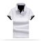 New 2018 Men's clothing New Men Polo Shirt Men Business & Casual Solid male Polo Shirt Short Sleeve breathable Polo Shirt B0255-Style 8-M-JadeMoghul Inc.