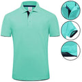 New 2018 MYDBSH Brand Polo Shirt For Men Designer Polo Men Shirt Soft Cotton Short Sleeve Polo Shirt Men Famous Brand Clothing-Green-S-JadeMoghul Inc.