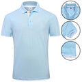 New 2018 MYDBSH Brand Polo Shirt For Men Designer Polo Men Shirt Soft Cotton Short Sleeve Polo Shirt Men Famous Brand Clothing-Sky-S-JadeMoghul Inc.