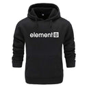 New 2019 Autumn Winter Brand Mens Hoodies Sweatshirts Men High Quality ELEMENT Letter Printing Long Sleeve Fashion Mens Hoodies AExp