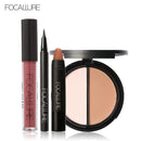 New 4Pcs Easy Lip Makeup Black Eyeliner Pencil Matte Lip Gloss Sexy Matte Lip Sticker Face Bronzer Highlighter Palette-12-China-JadeMoghul Inc.