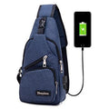 New Arrival Single Shoulder Crossbody Bag / Shoulder Backpack-Deep blue-JadeMoghul Inc.