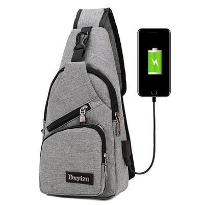 New Arrival Single Shoulder Crossbody Bag / Shoulder Backpack-Gray-JadeMoghul Inc.