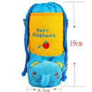 New Baby Insulation Bag Children Student Thermal Bag 3D Cartoon Milk Watter Thermos Baby Bottle Holders Storage Bags Insulation-Blue Elephant-JadeMoghul Inc.