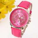 NEW Best Quality Geneva Platinum Watch-Hot Pink-JadeMoghul Inc.