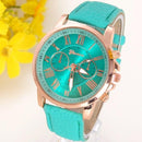 NEW Best Quality Geneva Platinum Watch-Mint Green-JadeMoghul Inc.
