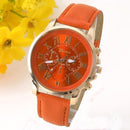 NEW Best Quality Geneva Platinum Watch-Orange-JadeMoghul Inc.