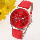 NEW Best Quality Geneva Platinum Watch-Red-JadeMoghul Inc.