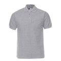 New Brand Men Polo Shirts Mens Cotton Short Sleeve Polos Shirt Casual Solid Color Shirt Camisa Polo Masculina De Marca S-3XL-ash grey-S-JadeMoghul Inc.