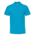New Brand Men Polo Shirts Mens Cotton Short Sleeve Polos Shirt Casual Solid Color Shirt Camisa Polo Masculina De Marca S-3XL-lake blue-S-JadeMoghul Inc.