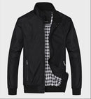 New Casual Jacket For Men / All Season Outerwear-1LD1236 CHECK Asian Size 1-M-JadeMoghul Inc.