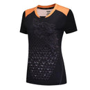 New CHINA Dragon table tennis shirts Men , ping pong sport shirts , Chinese table tennis clothes , table tennis Trainning Shirts-Woman 1 shirt 2-4XL-JadeMoghul Inc.