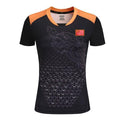 New CHINA Dragon table tennis shirts Men with flag, ping pong shirts , table tennis clothing , table tennis sport Shirts-Woman 1 shirt 2-4XL-JadeMoghul Inc.