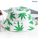 New Cotton Fishing Hat Women Men Hip Hop Cap Couple Maple Leaf Panama Bucket Hat Sun Flat Top Fisherman Hats Caps Boonie Gift AExp