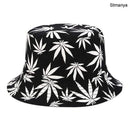 New Cotton Fishing Hat Women Men Hip Hop Cap Couple Maple Leaf Panama Bucket Hat Sun Flat Top Fisherman Hats Caps Boonie Gift JadeMoghul Inc.
