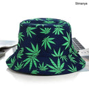 New Cotton Fishing Hat Women Men Hip Hop Cap Couple Maple Leaf Panama Bucket Hat Sun Flat Top Fisherman Hats Caps Boonie Gift JadeMoghul Inc.