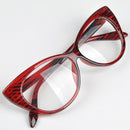 New Cute Lovely Cat Eye Glasses Frame Women Fashion Glasses Female Eyewear Accessories oculos de sol feminino