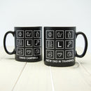 Discount Mugs New Dad In Training Black Matte Mug