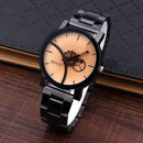 New Design Women Watch / Round Dial Stainless Steel Quartz Wrist Watch