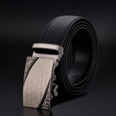 New Designer Mens Belt / Luxury Leather Belt With Metal Buckle-1-130cm-JadeMoghul Inc.