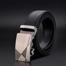 New Designer Mens Belt / Luxury Leather Belt With Metal Buckle-1-130cm-JadeMoghul Inc.