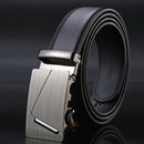 New Designer Mens Belt / Luxury Leather Belt With Metal Buckle-1-130cm-JadeMoghul Inc.