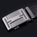 New Designer Mens Belt / Luxury Leather Belt With Metal Buckle-23-120cm-JadeMoghul Inc.