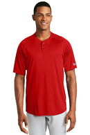 New Era Diamond Era 2-Button Jersey. NEA221-Activewear-Scarlet-4XL-JadeMoghul Inc.