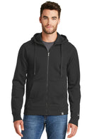 New Era French Terry Full-Zip Hoodie. NEA502-Sweatshirts/Fleece-Black-4XL-JadeMoghul Inc.